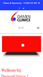 Mobile Screenshot of damenclinics.nl
